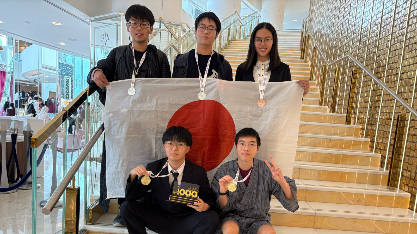 IOAA2025 日本代表全員がメダル獲得